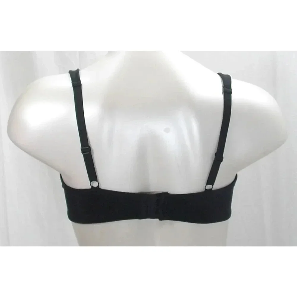 Avenue Body Smooth Satin Contour Molded Cup Underwire Bra‎ 40DD Black Excellent